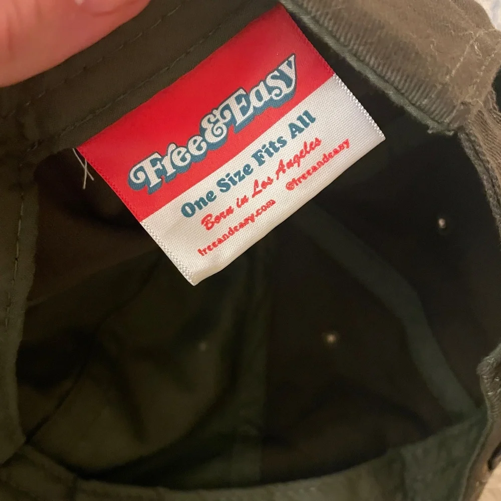 Forest Green 'Don't Trip' Cap - Picture 2 of 6